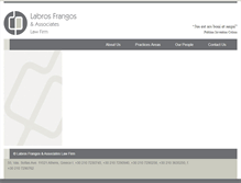 Tablet Screenshot of lfrangos-law.gr
